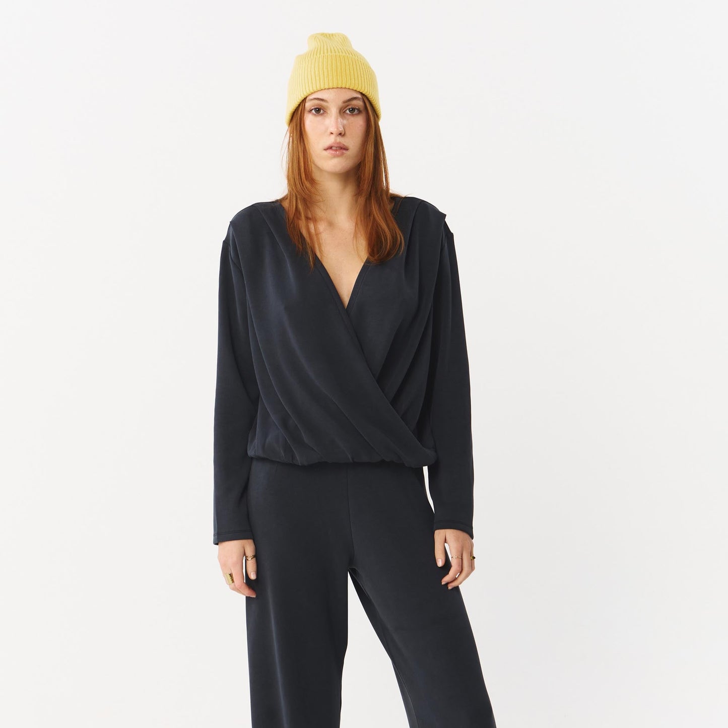 LAST ONE in XS - Nice Reversible Jumper - Black Wash