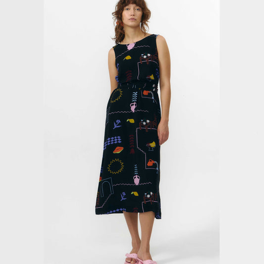 Sena Dress - Holiday Print