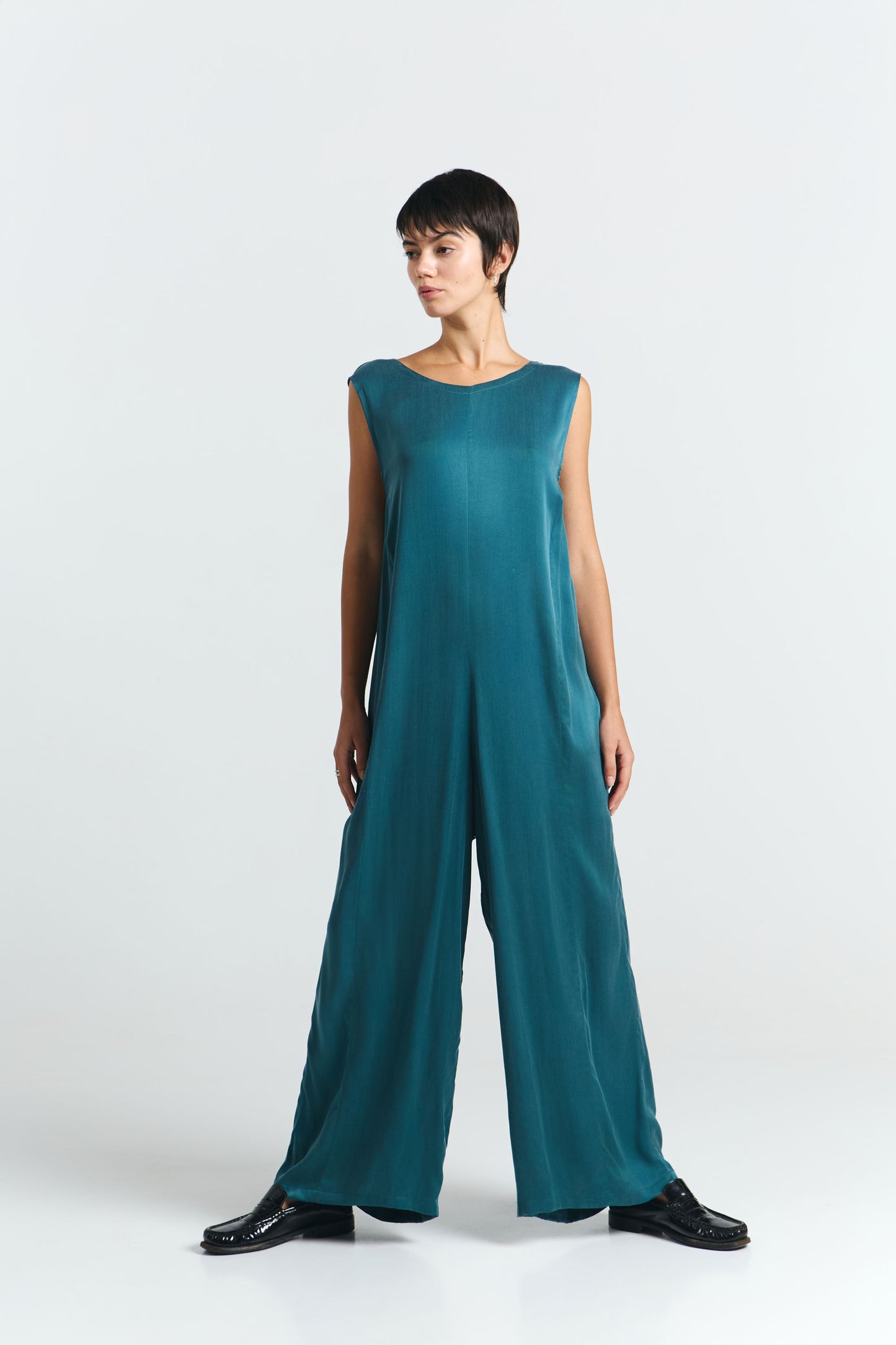LAST ONE in L - Neiba Jumpsuit - Deep Green