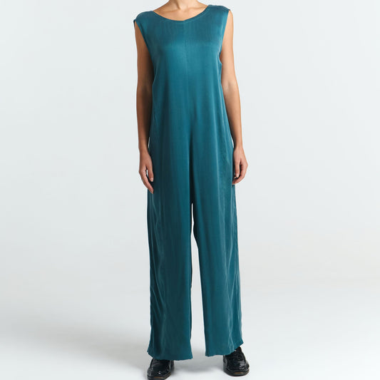 LAST ONE in L - Neiba Jumpsuit - Deep Green