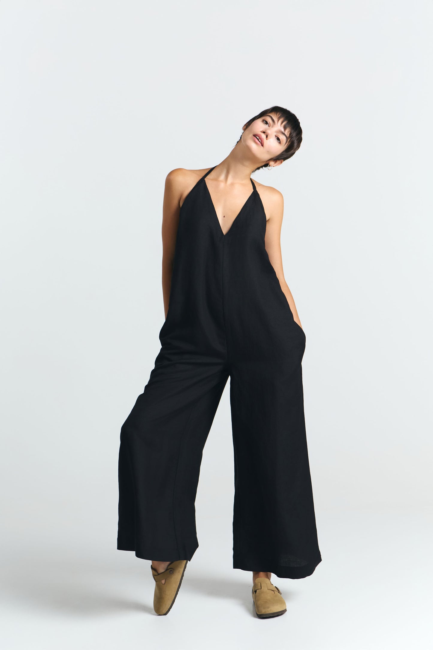 LAST ONE in S - Danli Jumpsuit - Black