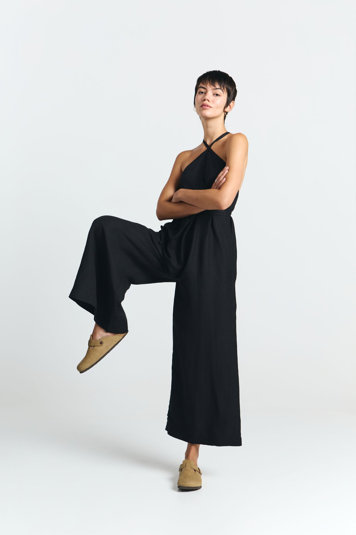 LAST ONE in S - Danli Jumpsuit - Black