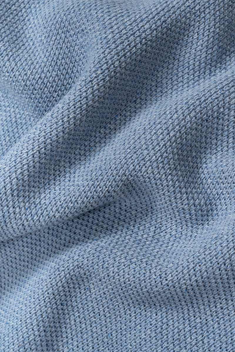 Carlotta Cotton Knit T-Shirt - Indigo