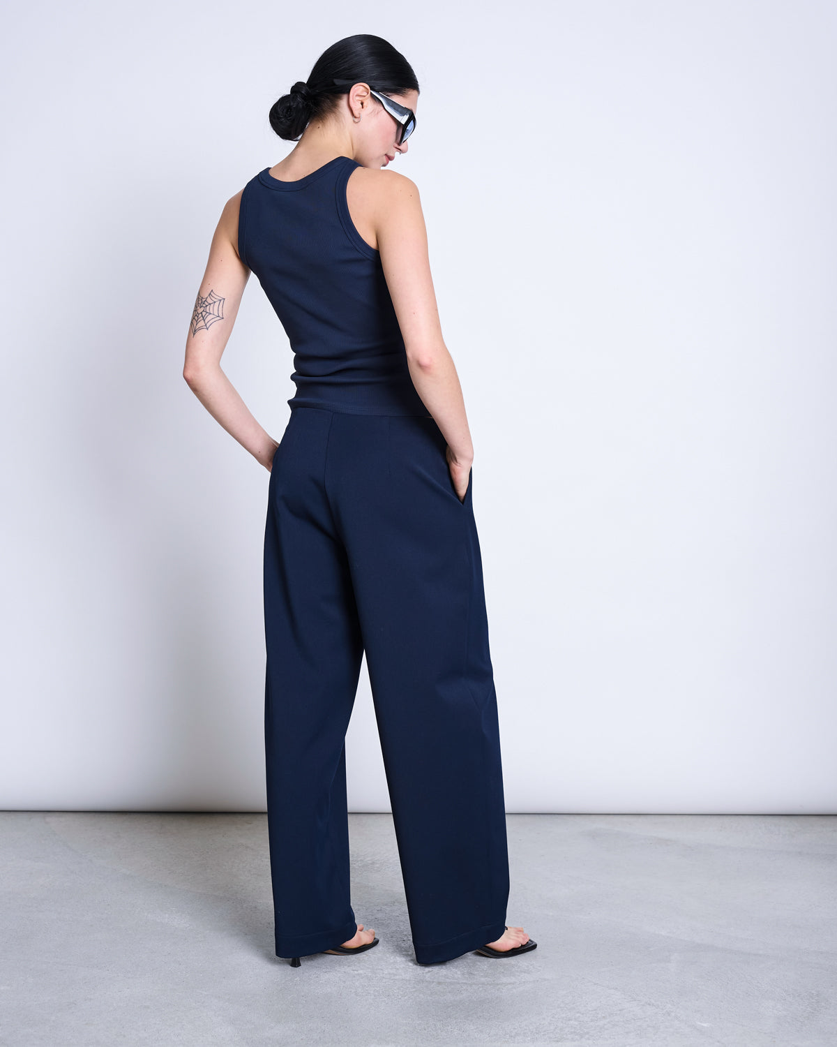 Juny Barrel Leg Pants - Nightfall