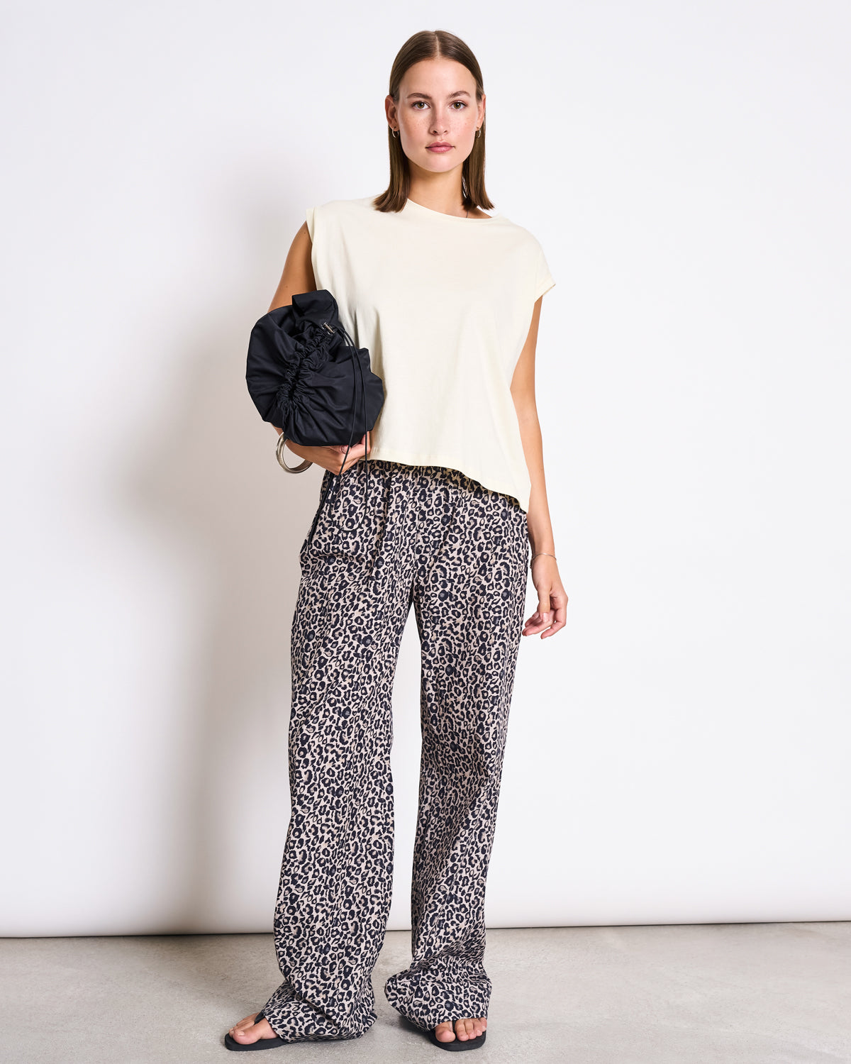 LAST ONE IN XS- Ovar Boxy Top - Buttermilk