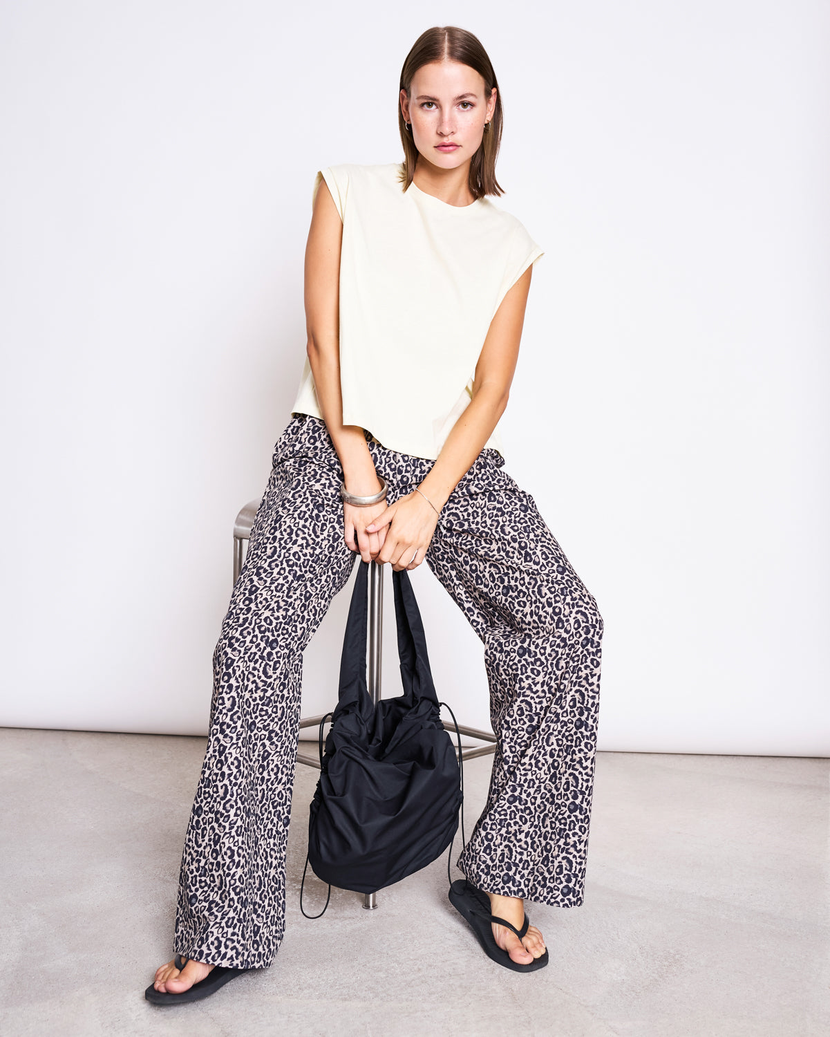 LAST ONE IN XS- Ovar Boxy Top - Buttermilk