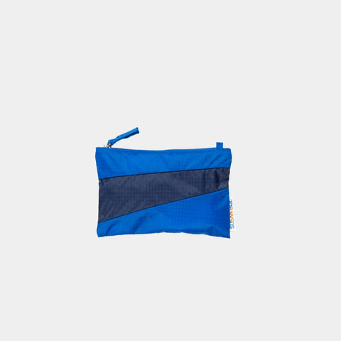 Pouch & Strap Small - Blue & Navy