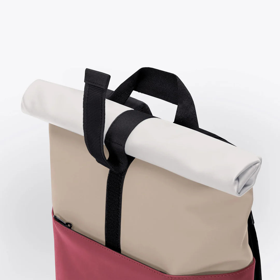 Backpack Hajo Medium Infinity - Sand / Burgundy