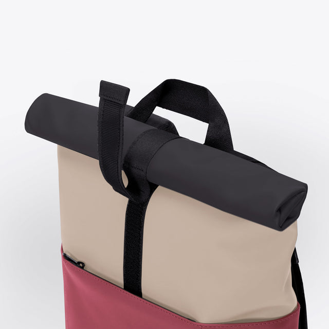 Backpack Hajo Mini Infinity - Sand/Burgundy