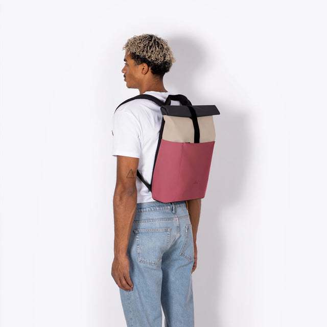 Backpack Hajo Mini Infinity - Sand/Burgundy