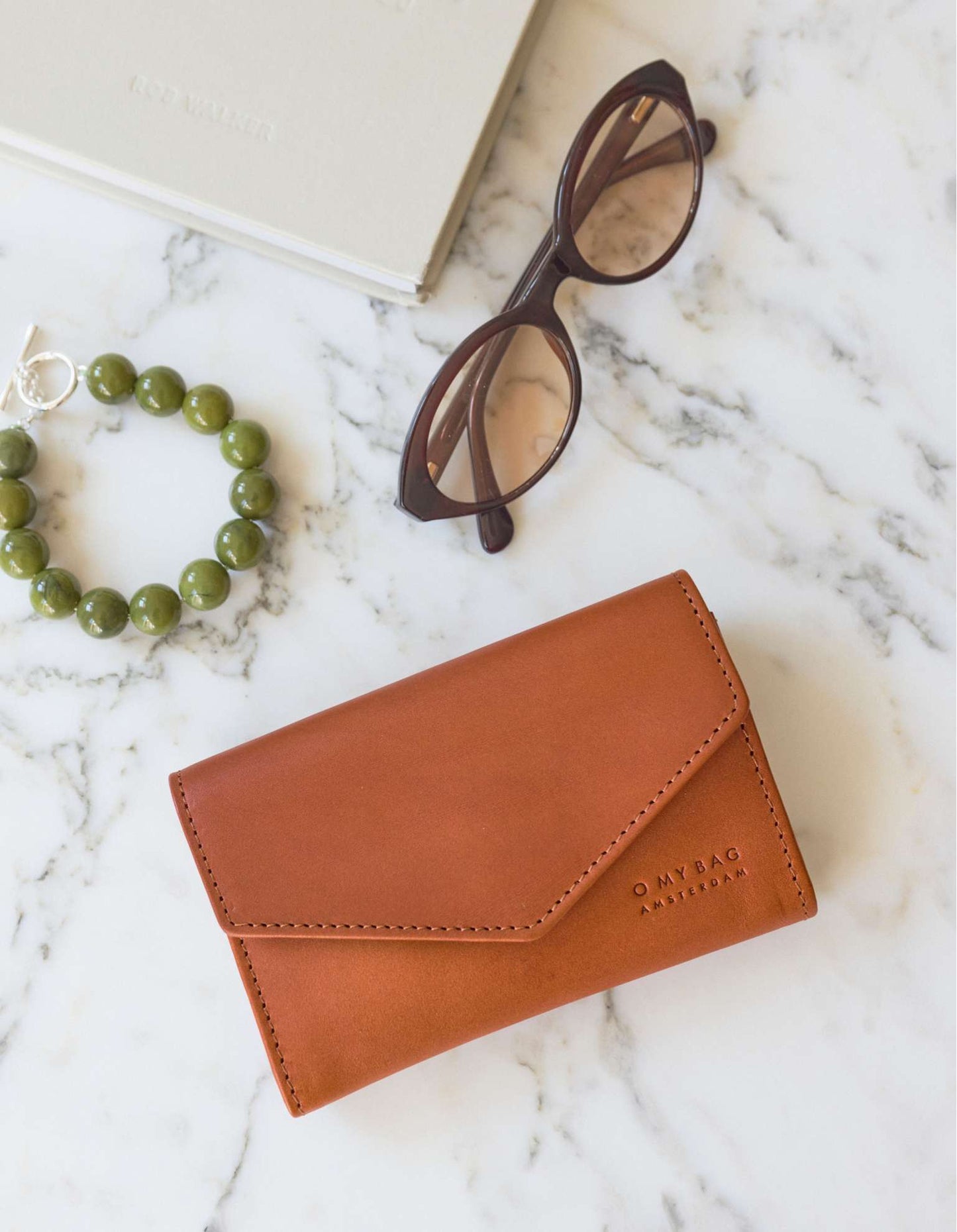 Jo's Purse - Cognac Classic Leather