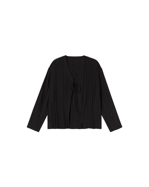 LAST ONE in XS/S - Pleated Marina Blouse - Black