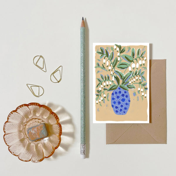 Mini Greeting Card - Solomon's Seal