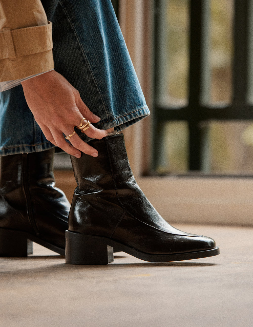 Heeled Ankle Boots Callie - Black