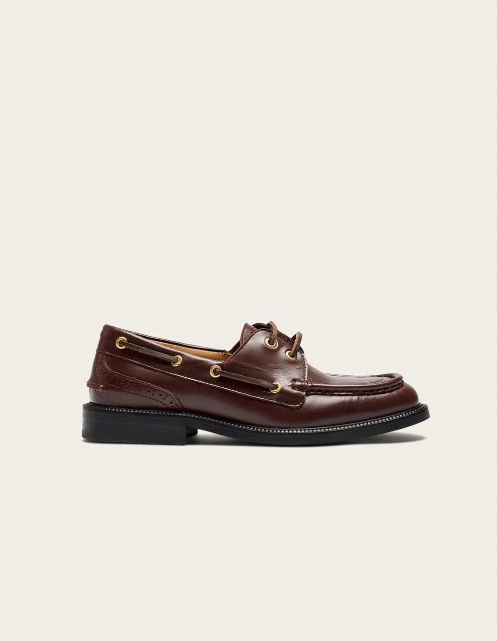 Niza Derbies - Brown Leather