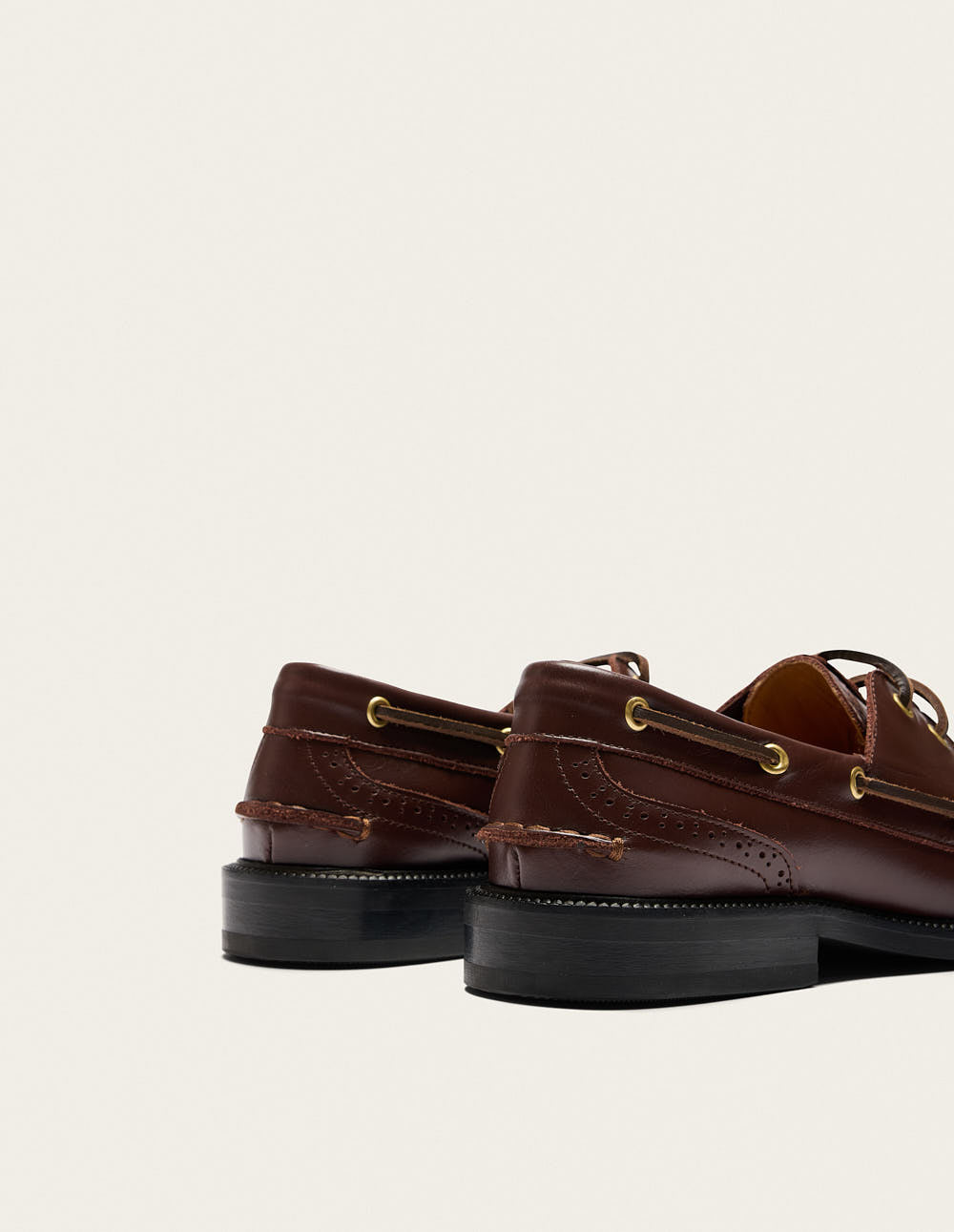 Niza Derbies - Brown Leather
