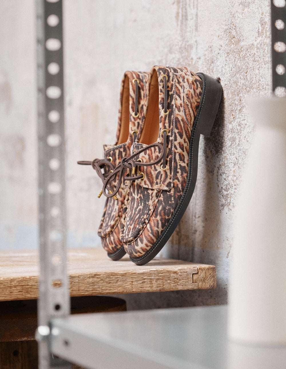 Niza Derbies - Suede Bengal