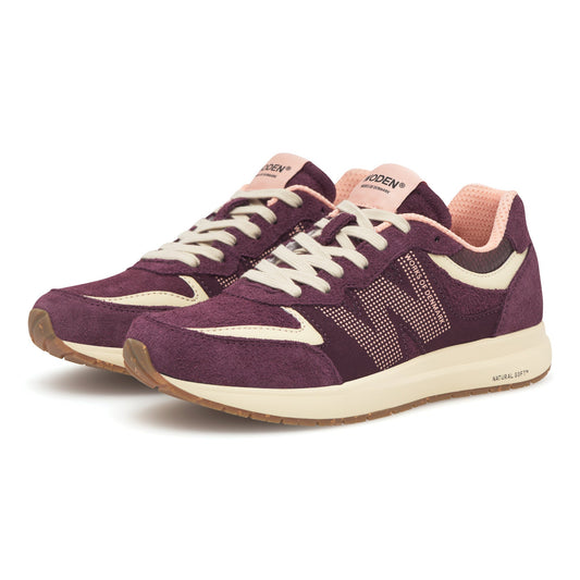 Rigmor Suede Sneaker - Cherry