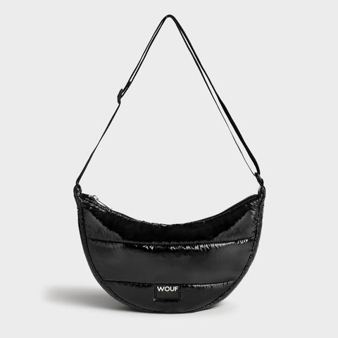 Crossbody Bag - Black Glossy