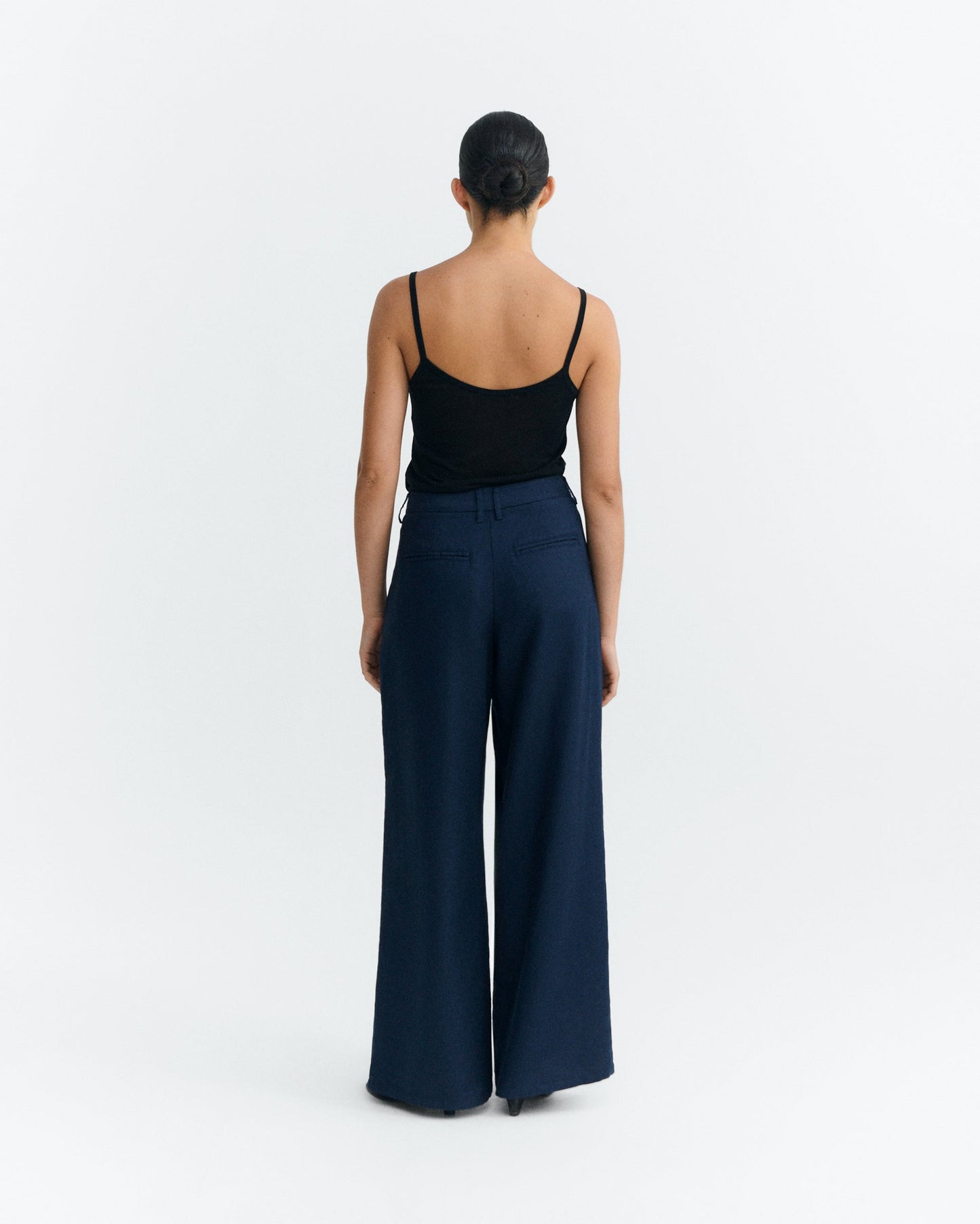 LAST ONES in 34 (fit big) - Molly Pants - Navy Hemp
