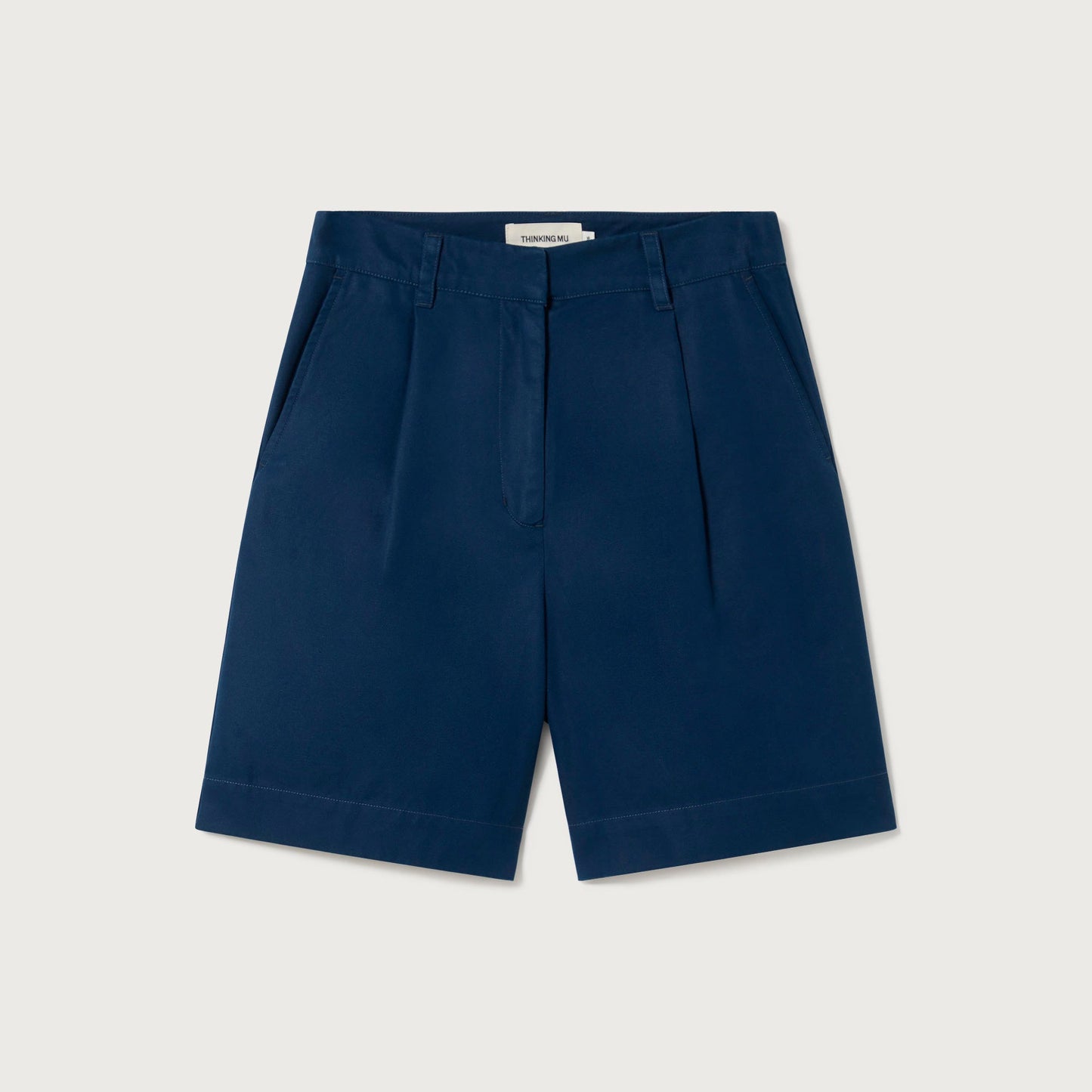 LAST ONE in 40 - Lia Hemp Shorts - Blue Night