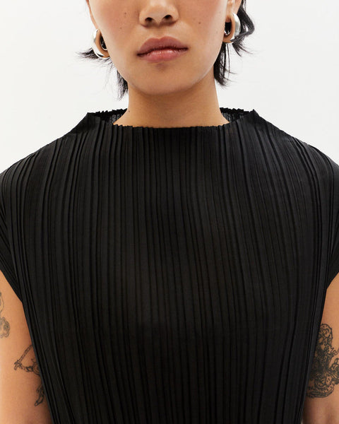 LAST ONE in XS/S - Pleated Top Maddox - Black