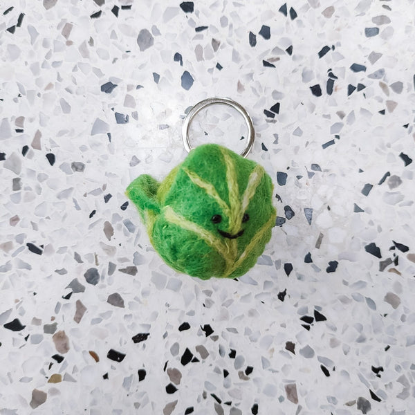 Keychain Wool - Veggies & Fruits