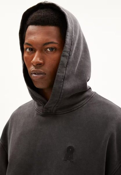 Tuuba Hooded Sweater - Black Washed