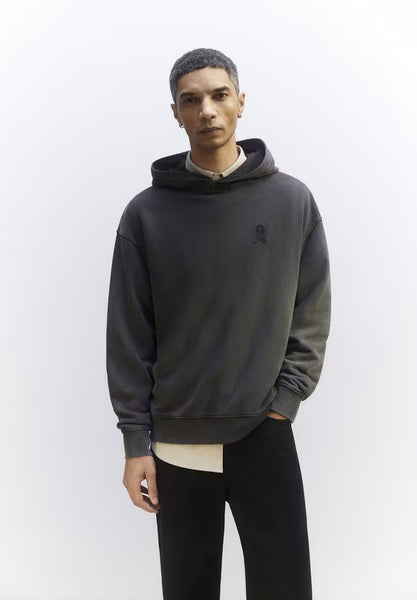 Tuuba Hooded Sweater - Black Washed