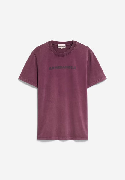 Taalu T-shirt - Crushed Berry Washed