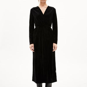 Verlaar Velvet Dress - Black