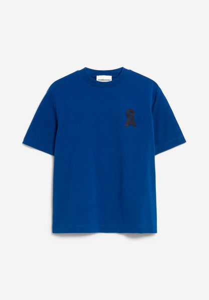 Tarjaa A Embro T-shirt - Lapis Blue