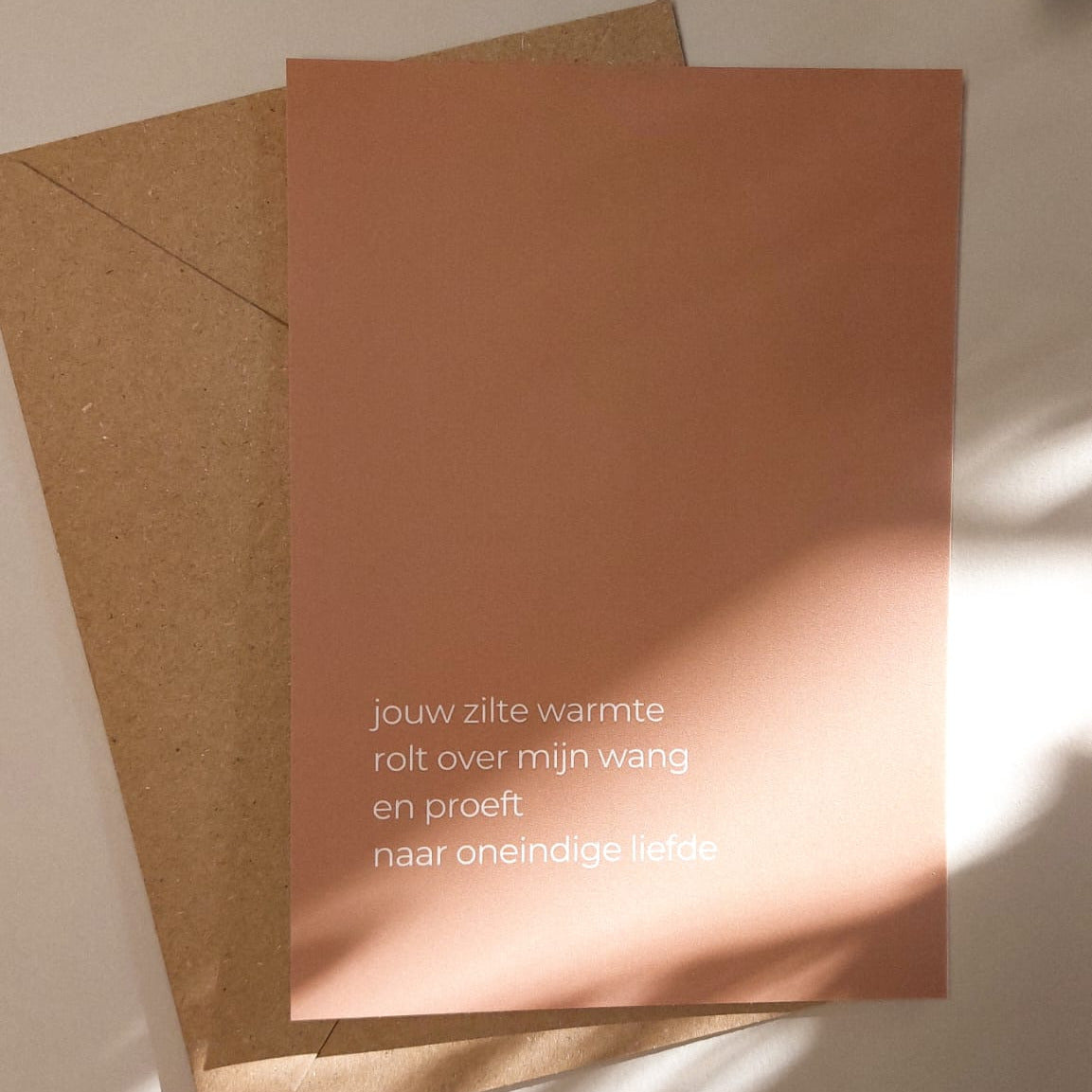 Troostkaart - zilte warmte