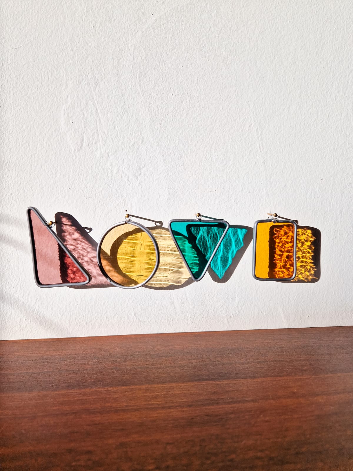 LAST ONE - LOVE series - glass artwork