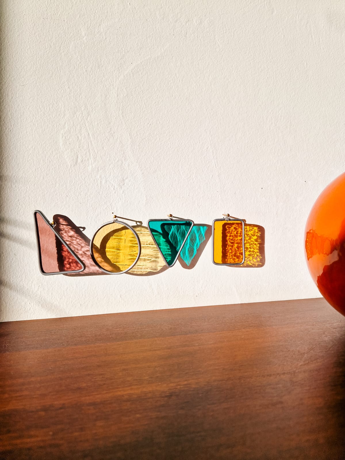 LAST ONE - LOVE series - glass artwork