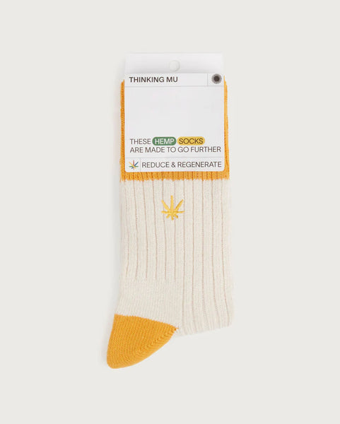 Peu Hemp Socks - Yellow