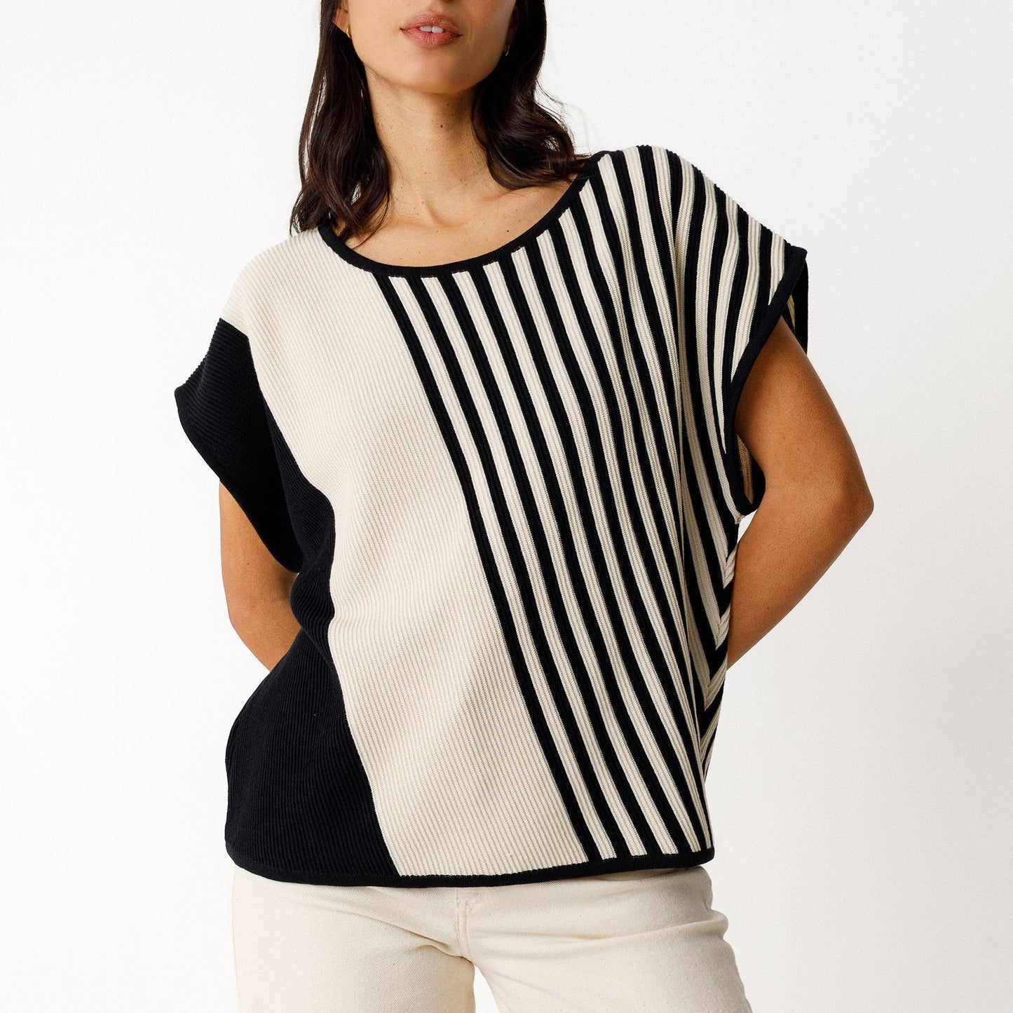 Ainhoa Jumper - Black/White