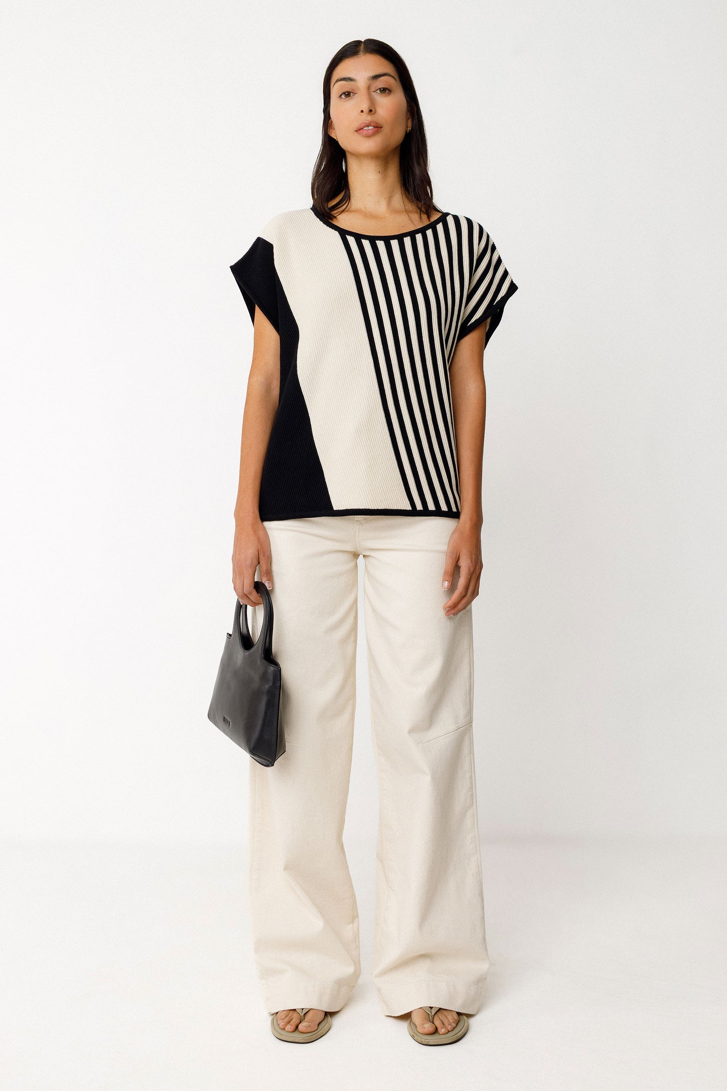 Ainhoa Jumper - Black/White