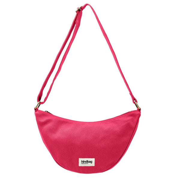 Hindbag Andrea Half Moon Bag - Holi Fuchsia