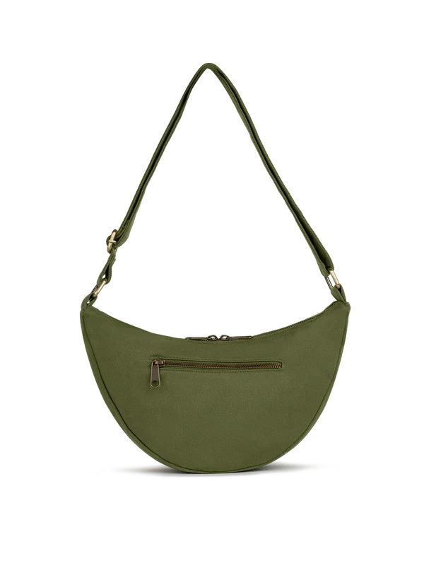 Andrea Half Moon Bag - Olive