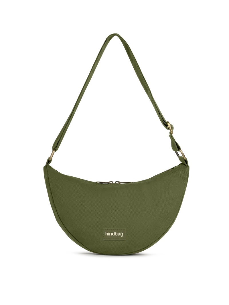 Andrea Half Moon Bag - Olive