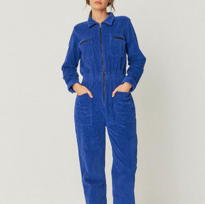 Argi Jumpsuit - Indigo Blue