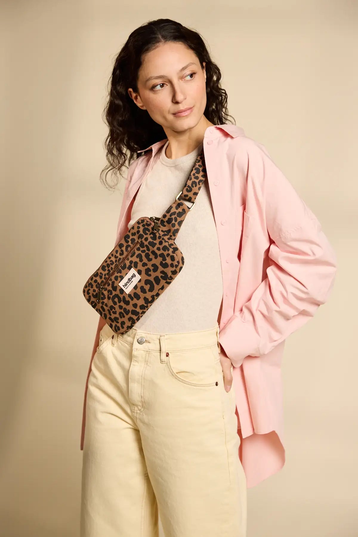 Hindbag Harry Banana Bag - Leopard Cinnamon