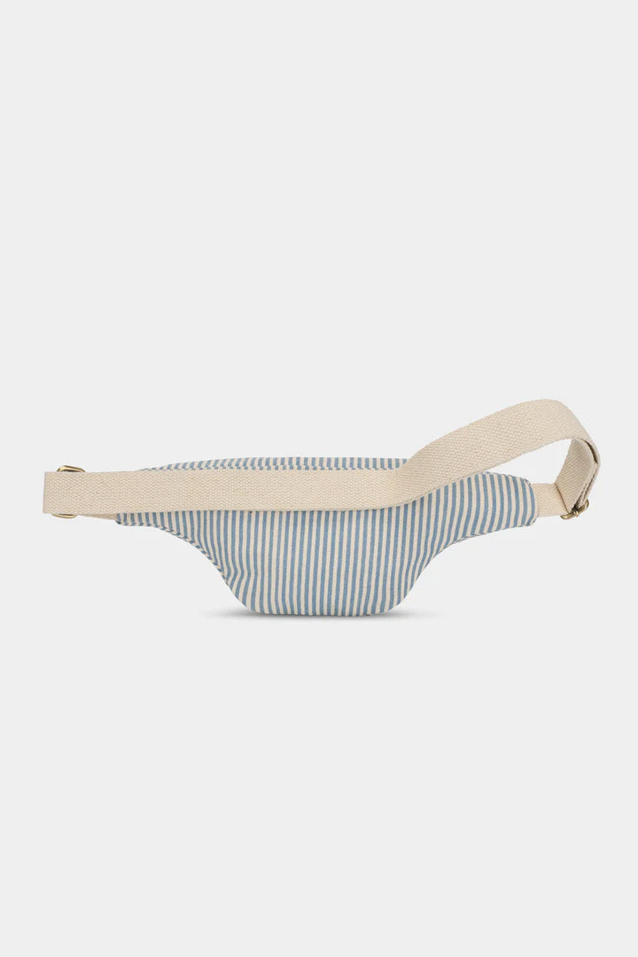Olivia Banana bag - Thin Stripes Blue