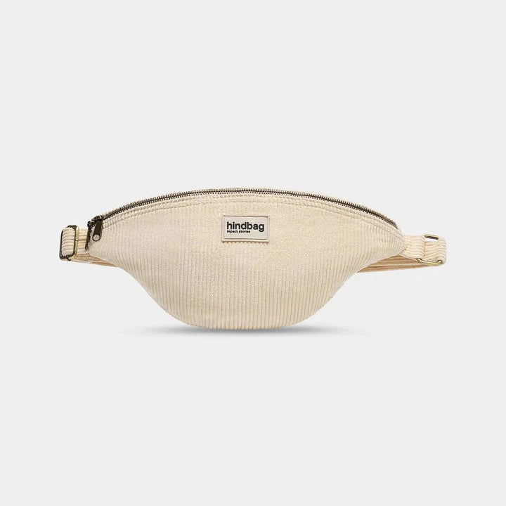 Sasha Banana Bag L - Velvet Cream