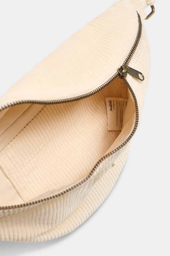 Sasha Banana Bag L - Velvet Cream