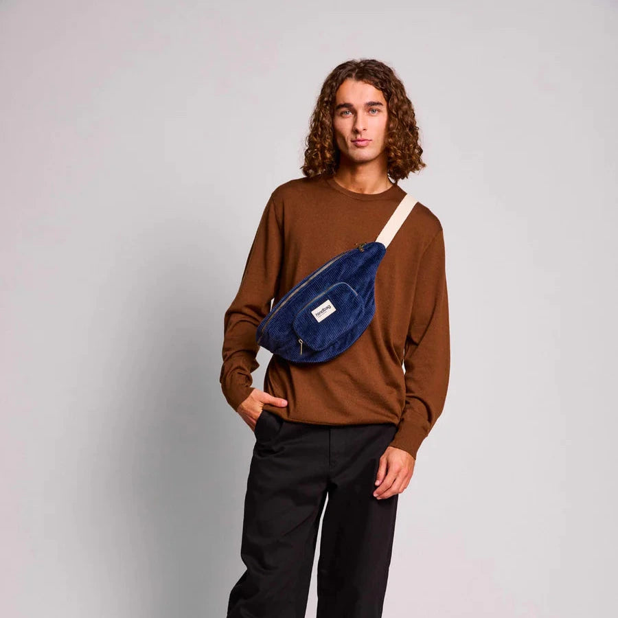 Sofia Banana Bag XL - Velvet Navy