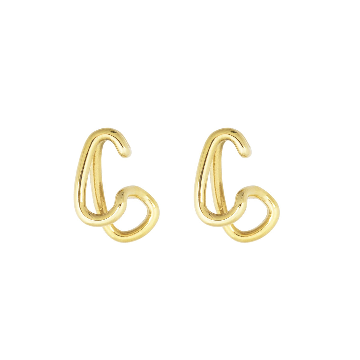 Clasp Ear Cuff - Gold