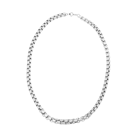 Clasp Necklace - Silver
