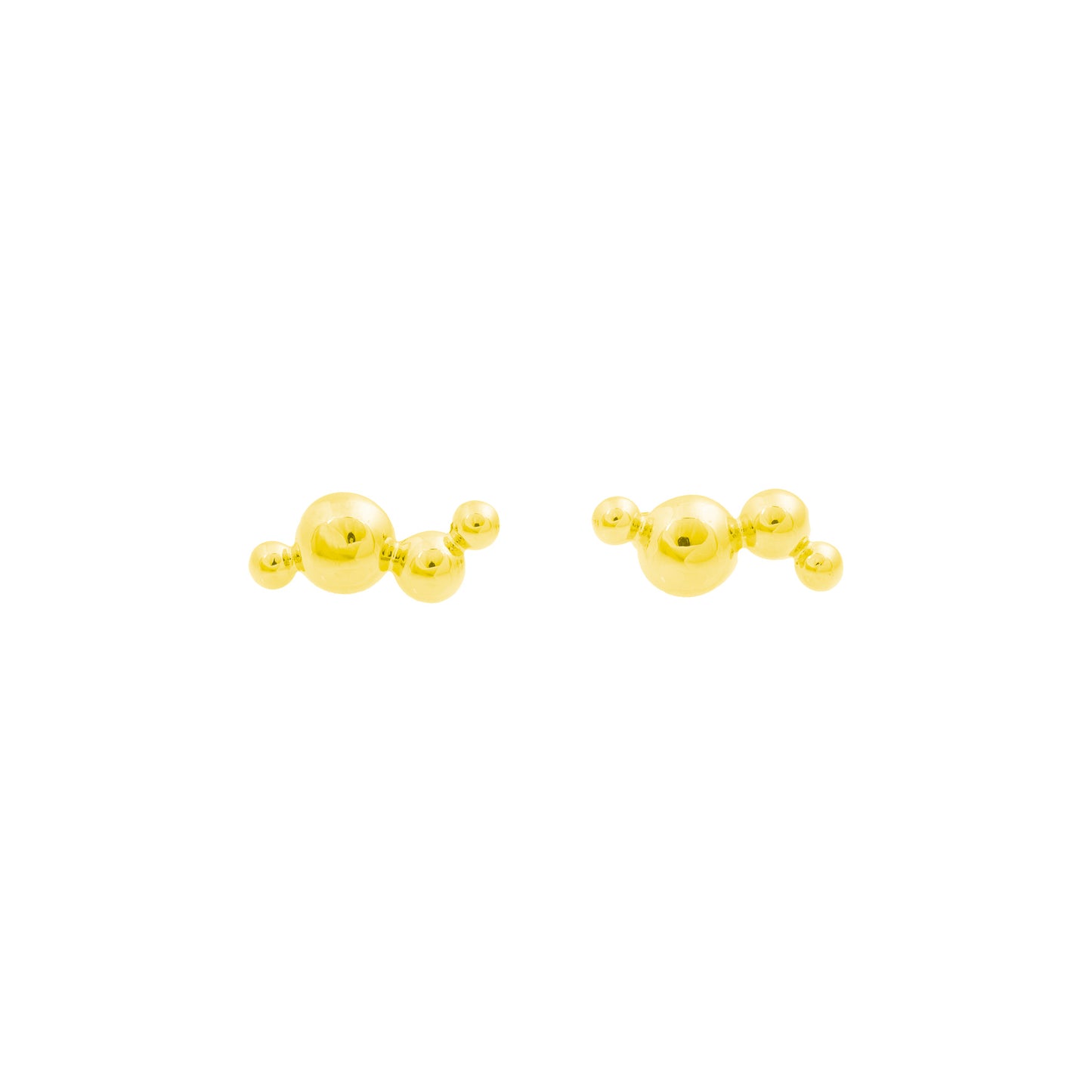 Bandhu Dot Pin Earrings - Gold